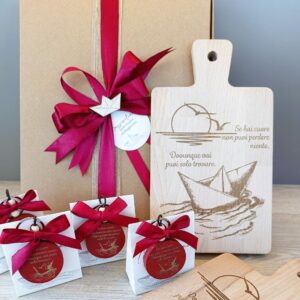 Bigliettino per santa cresima con grafica personalizzata e nome del festeggiato