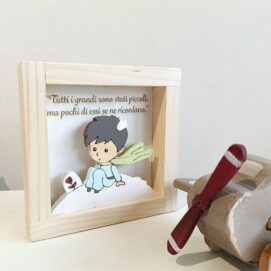 quadretto in legno di abete personalizzato artigianale laboratorio19