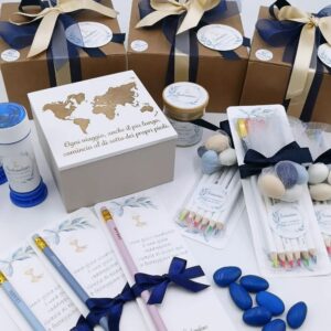 Segnaposto comunione in legno intagliato e personalizzato fatto a mano